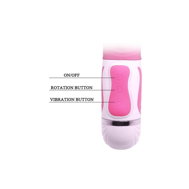 PRETTYLOVE - PRETTY LOVE VIBRADOR ANTOINE COLOR ROSA