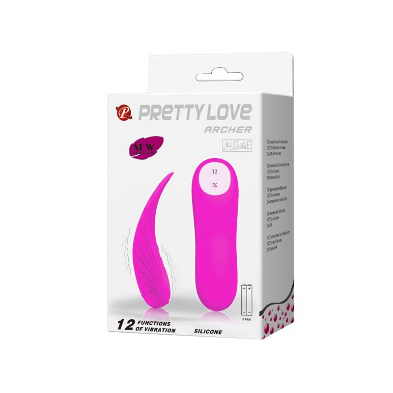 PRETTYLOVE - PRETTY LOVE VIBRADOR ARCHER COLOR ROSA CL80