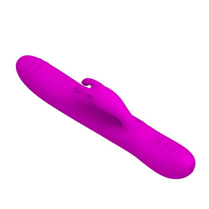 PRETTYLOVE - VIBRADOR Y ROTADOR BYRON COLOR PÚRPURA