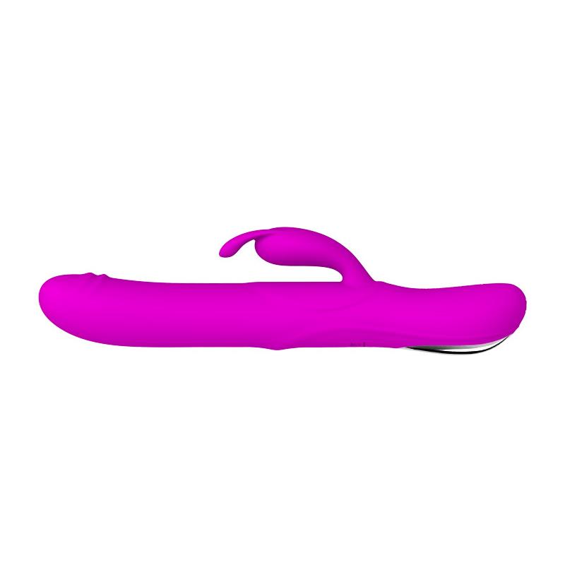 PRETTYLOVE - VIBRADOR Y ROTADOR BYRON COLOR PÚRPURA