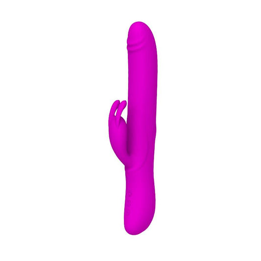 PRETTYLOVE - VIBRADOR Y ROTADOR BYRON COLOR PÚRPURA