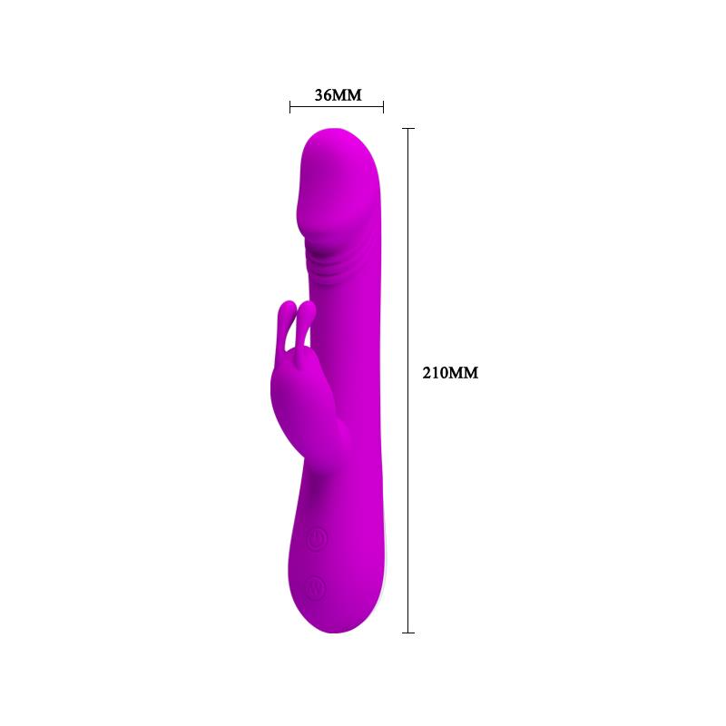 PRETTYLOVE - PRETTY LOVE VIBRADOR ROBERT COLOR PÚRPURA