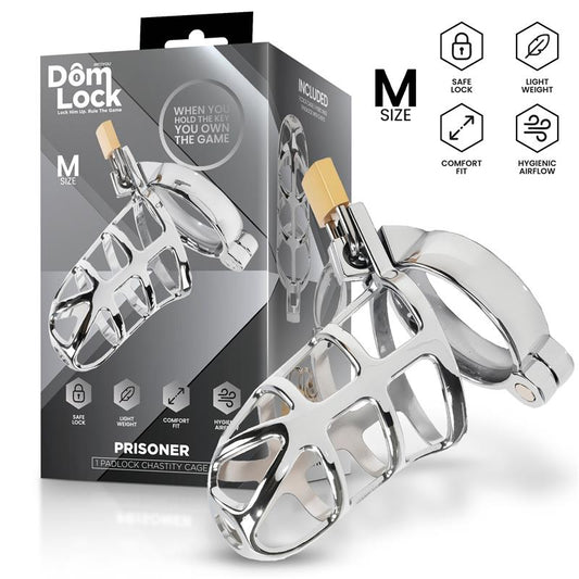 DOMLOCK - PRISONER JAULA PARA EL PENE TALLA M
