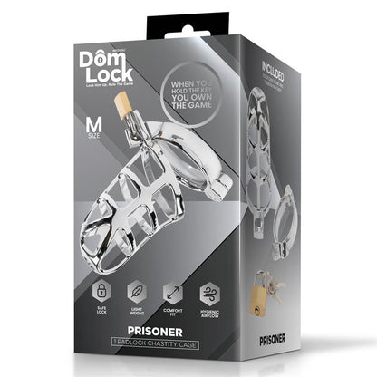 DOMLOCK - PRISONER JAULA PARA EL PENE TALLA M