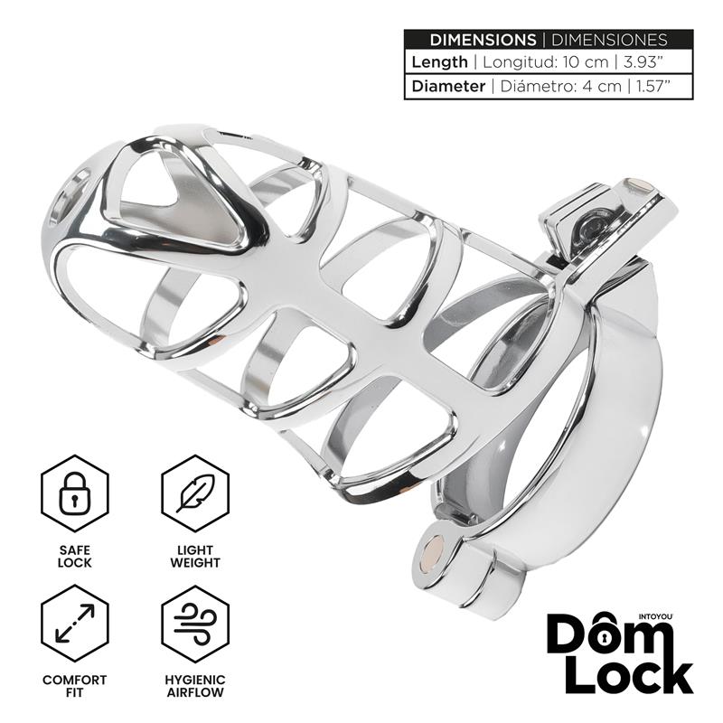 DOMLOCK - PRISONER JAULA PARA EL PENE TALLA S