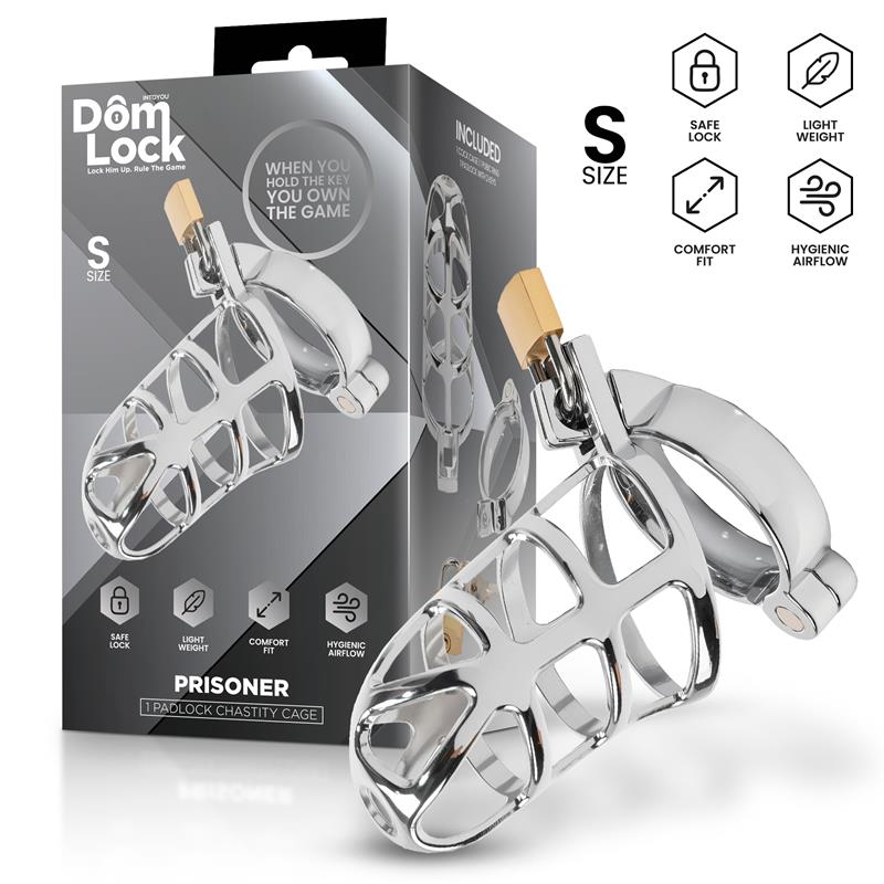 DOMLOCK - PRISONER JAULA PARA EL PENE TALLA S