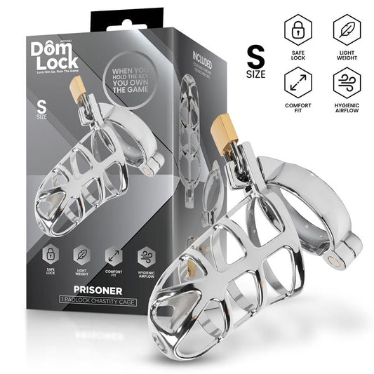 DOMLOCK - PRISONER JAULA PARA EL PENE TALLA S