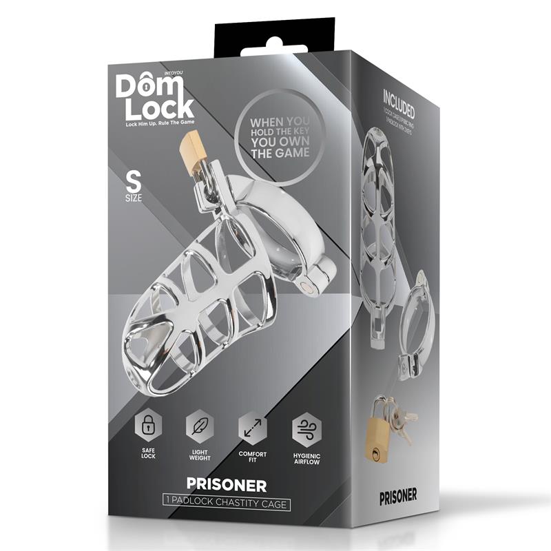 DOMLOCK - PRISONER JAULA PARA EL PENE TALLA S