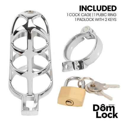 DOMLOCK - PRISONER JAULA PARA EL PENE TALLA S