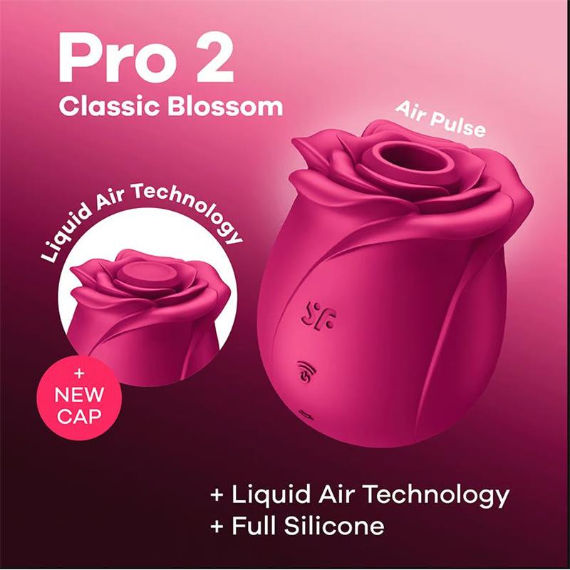 SATISFYER - PRO 2 CLASSIC BLOSSOM SUCCIONADOR