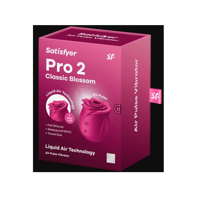SATISFYER - AIR PULSE PRO 2 CLASSIC BLOSSOM VIBRADOR