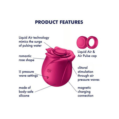 SATISFYER - PRO 2 CLASSIC BLOSSOM SUCCIONADOR