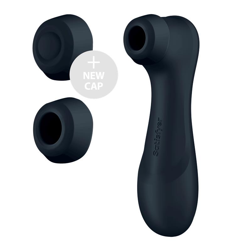 SATISFYER - PRO 2 GEN 3 LIQUID AIR TECHNOLOGY SUCCIÓN Y VIBRACIÓN APP CONNECT NEGRO