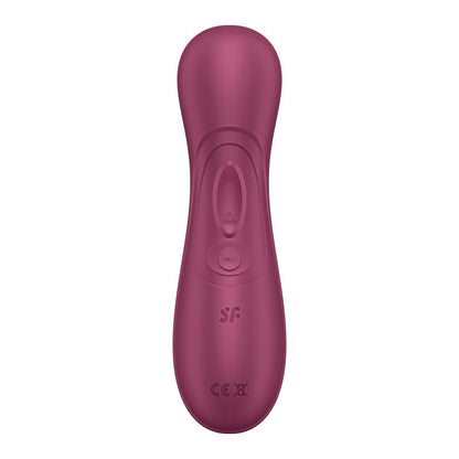 SATISFYER - PRO 2 GEN 3 LIQUID AIR TECHNOLOGY SUCCIÓN Y VIBRACIÓN APP CONNECT WINE RED - ROJO VINO