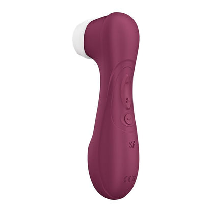 SATISFYER - PRO 2 GEN 3 LIQUID AIR TECHNOLOGY SUCCIÓN Y VIBRACIÓN WINE RED - ROJO VINO