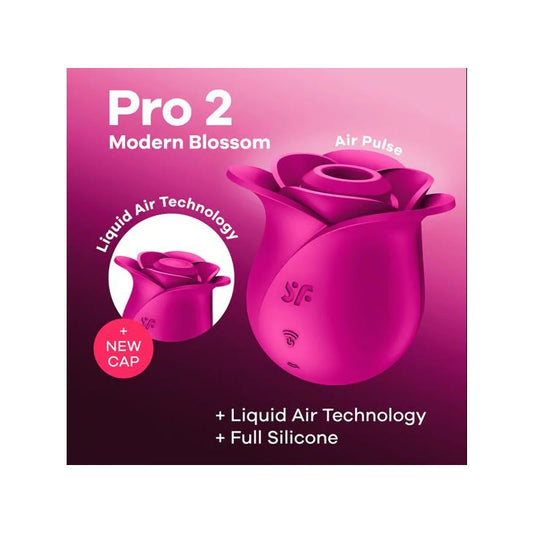 SATISFYER - PRO 2 MODERN BLOSSOM SUCCIONADOR