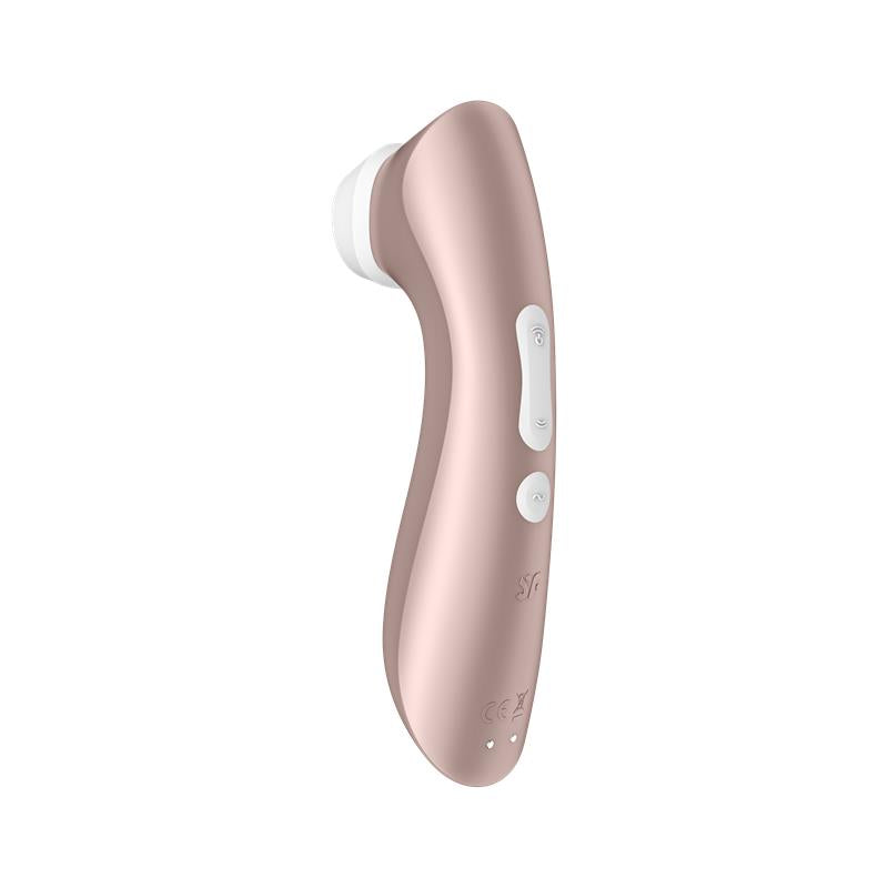 SATISFYER - PRO 2+ SUCCIONADOR CON VIBRACIÓN ROSE GOLD