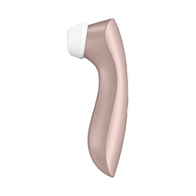 SATISFYER - PRO 2+ SUCCIONADOR CON VIBRACIÓN ROSE GOLD