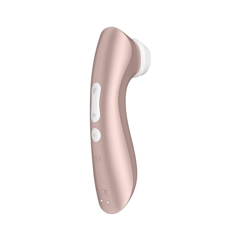 SATISFYER - PRO 2+ SUCCIONADOR CON VIBRACIÓN ROSE GOLD