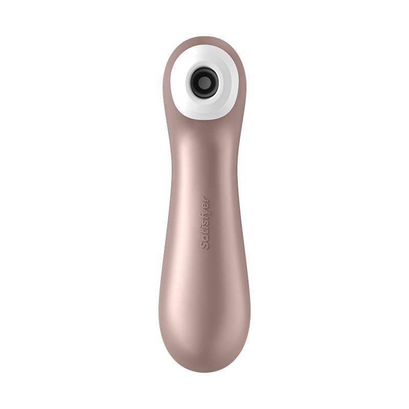 SATISFYER - PRO 2+ SUCCIONADOR CON VIBRACIÓN ROSE GOLD