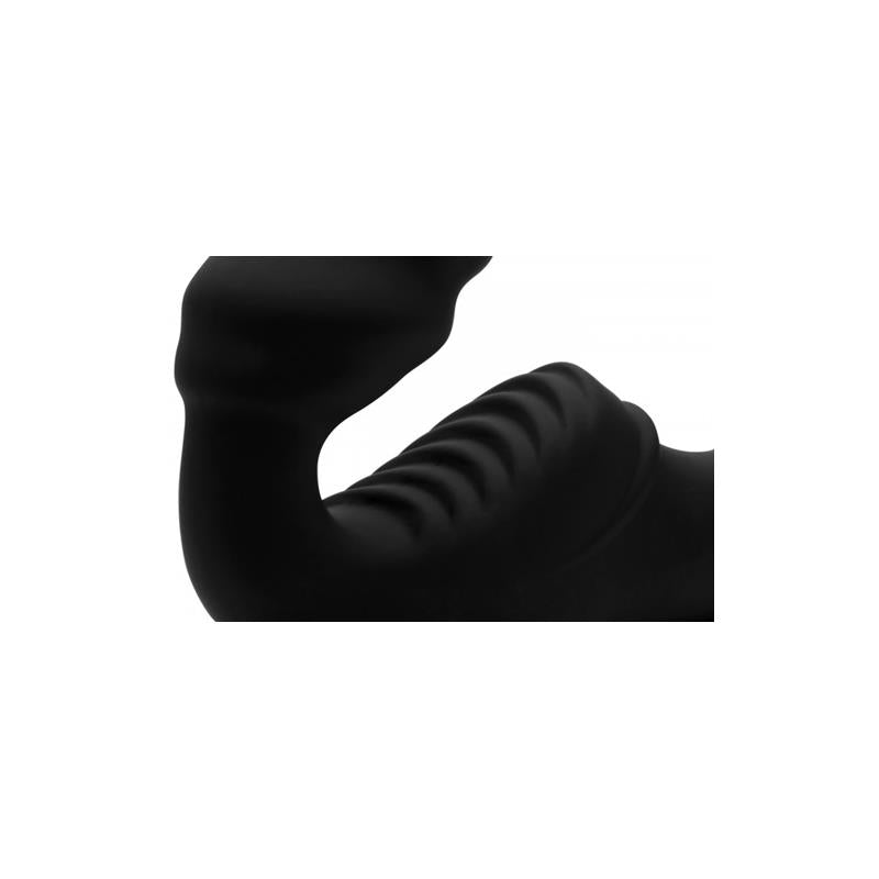 STRAP U - PRO RIDER VIBRADOR DUPLO COM CONTROLO REMOTO PRETO