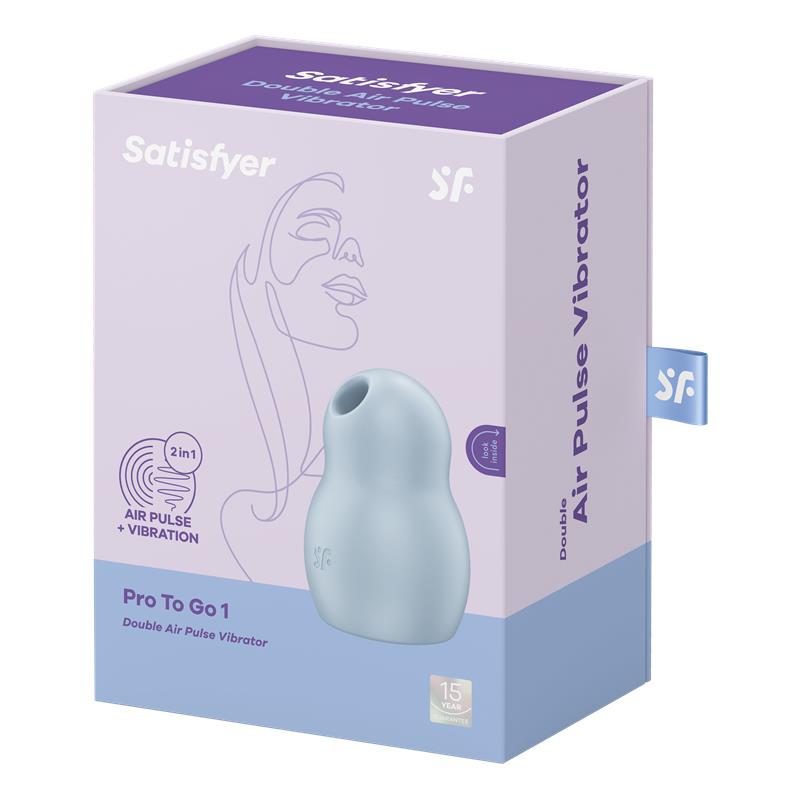 SATISFYER - PRO TO GO 1 AZUL
