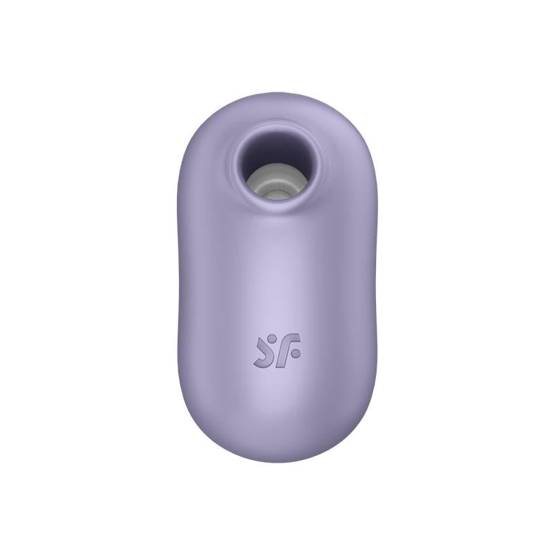 SATISFYER - PRO TO GO 2 ESTIMULADOR Y VIBRADOR DOBLE VIOLETA