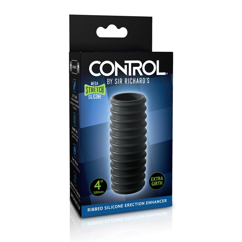 SIR RICHARDS - PROLONGADOR DE LA ERECCIÓN CONTROL RIBBED SILICONA