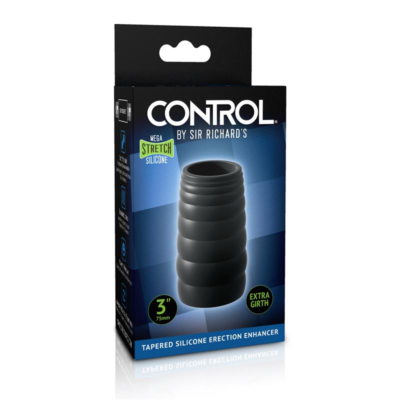 SIR RICHARDS - PROLONGADOR DE LA ERECCIÓN CONTROL TAPERED SILICONA