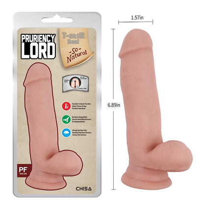 CHISA - PRURIENCY LORD DILDO DUAL DENSITY 17.5 CM