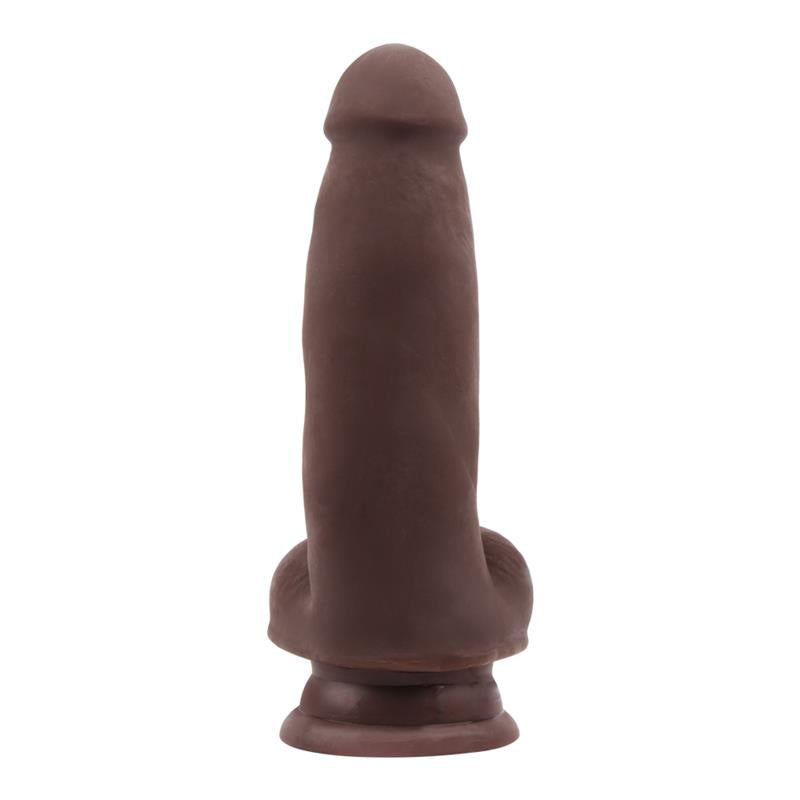 CHISA - PRURIENCY LORD DILDO DUAL DENSITY MARRÓN 17.5CM