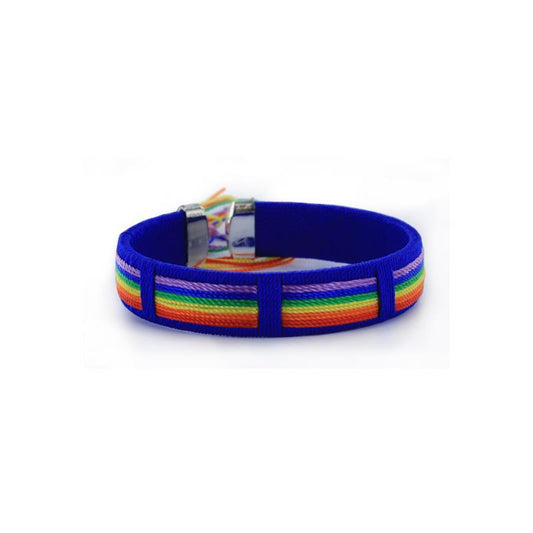 DIVERTY SEX - PULSERA 6 HILOS BANDERA LGBT+