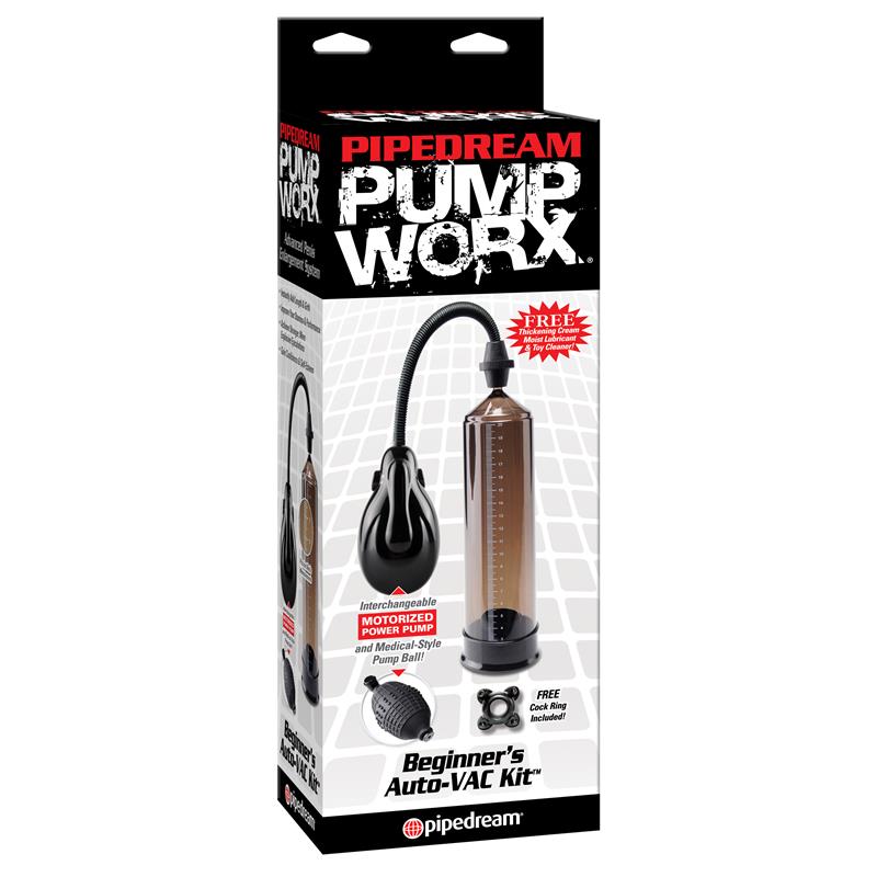 PUMPWORX - PUMP WORX KIT DE SUCCIONADOR PARA PRINCIPIANTES AUTO VAC