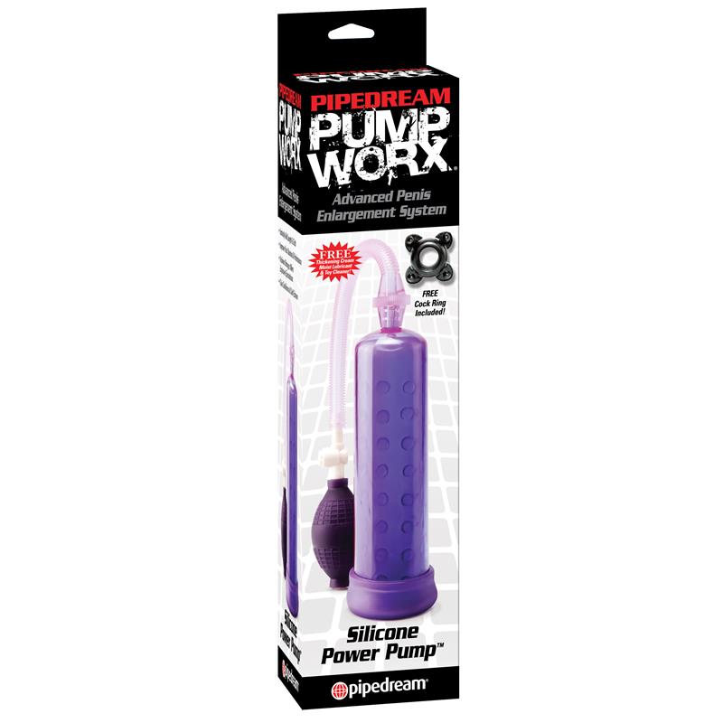 PUMPWORX - PUMP WORX SUCCIONADOR DE SILICONA COLOR PÚRPURA