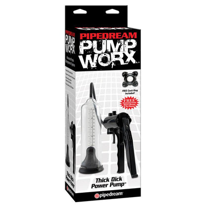 PUMPWORX - PUMP WORX SUCCIONADOR THICK DICK COLOR NEGRO