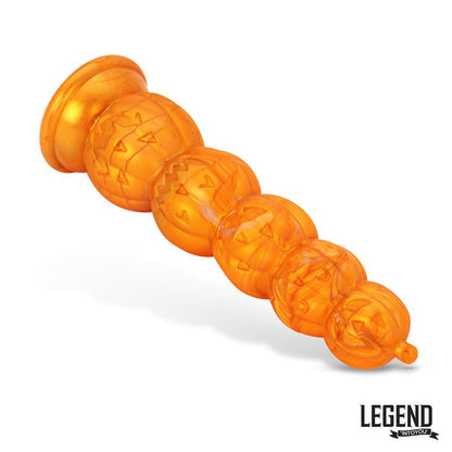 LEGEND - PUMPKRON DILDO DE CALAZABAS SILICONA LÍQUIDA 19,7 CM