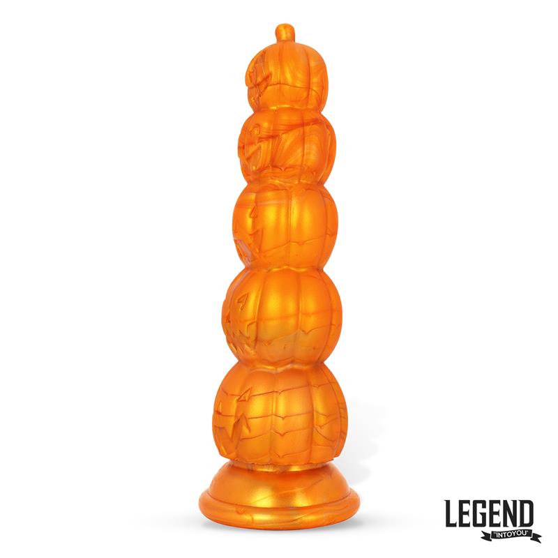LEGEND - PUMPKRON DILDO DE CALAZABAS SILICONA LÍQUIDA 19,7 CM