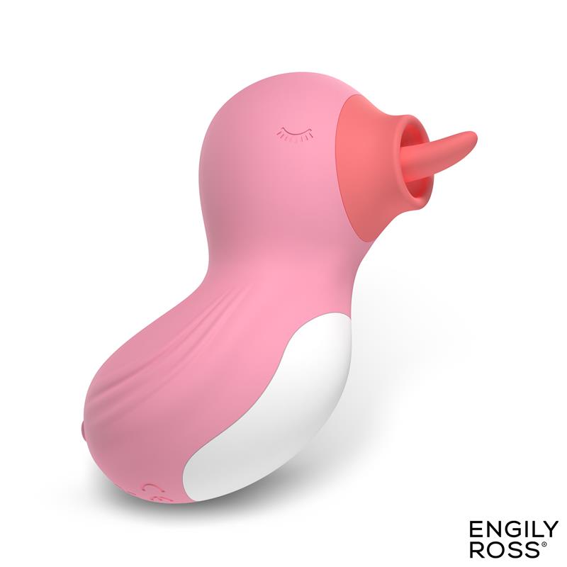 ENGILY ROSS - QUACKY MASAJEADOR CON LENGUA LICKING