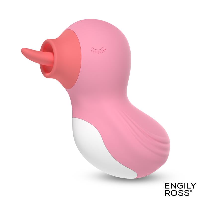 ENGILY ROSS - QUACKY MASAJEADOR CON LENGUA LICKING