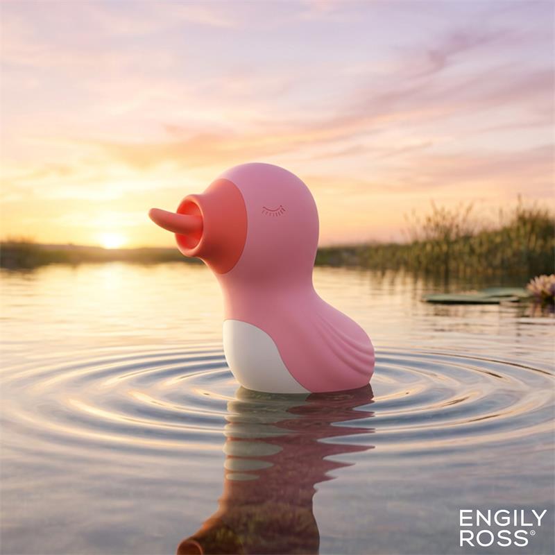 ENGILY ROSS - QUACKY MASAJEADOR CON LENGUA LICKING