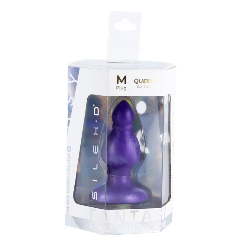 SILEXD - QUEEN PLUG ANAL FANTASY SILICONA LÍQUIDA