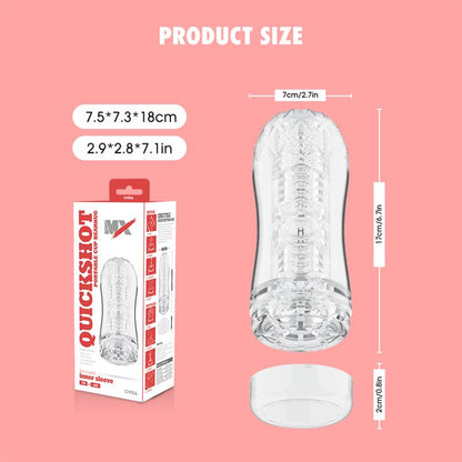 CHISA - QUICKSHOT PORTABLE CUP BEARHUG MASTURBADOR