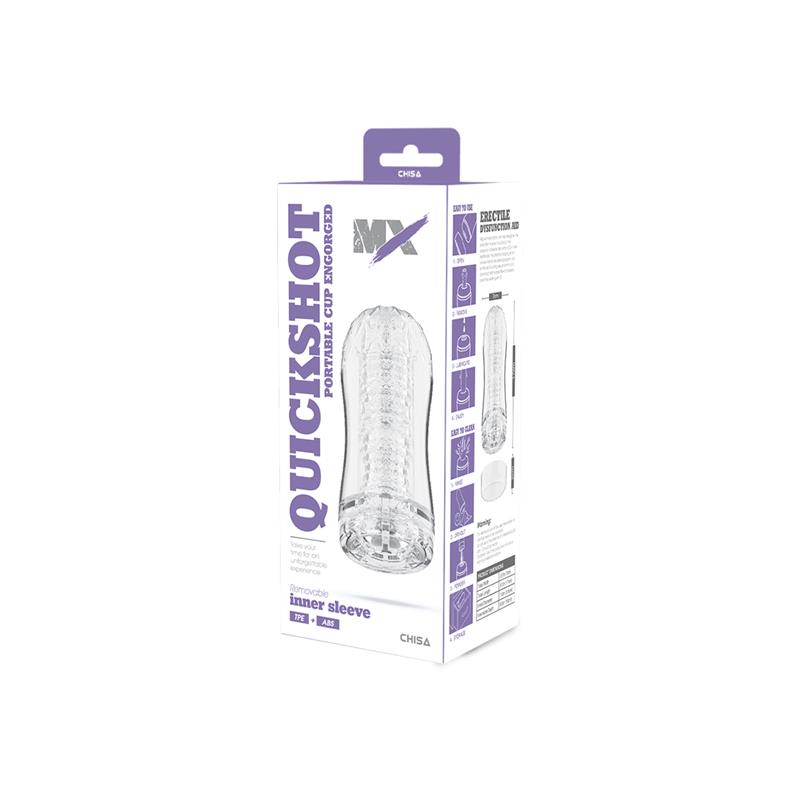 CHISA - QUICKSHOT PORTABLE CUP ENGORGED MASTURBADOR