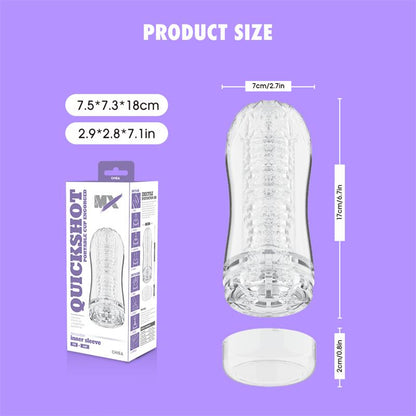 CHISA - QUICKSHOT PORTABLE CUP ENGORGED MASTURBADOR