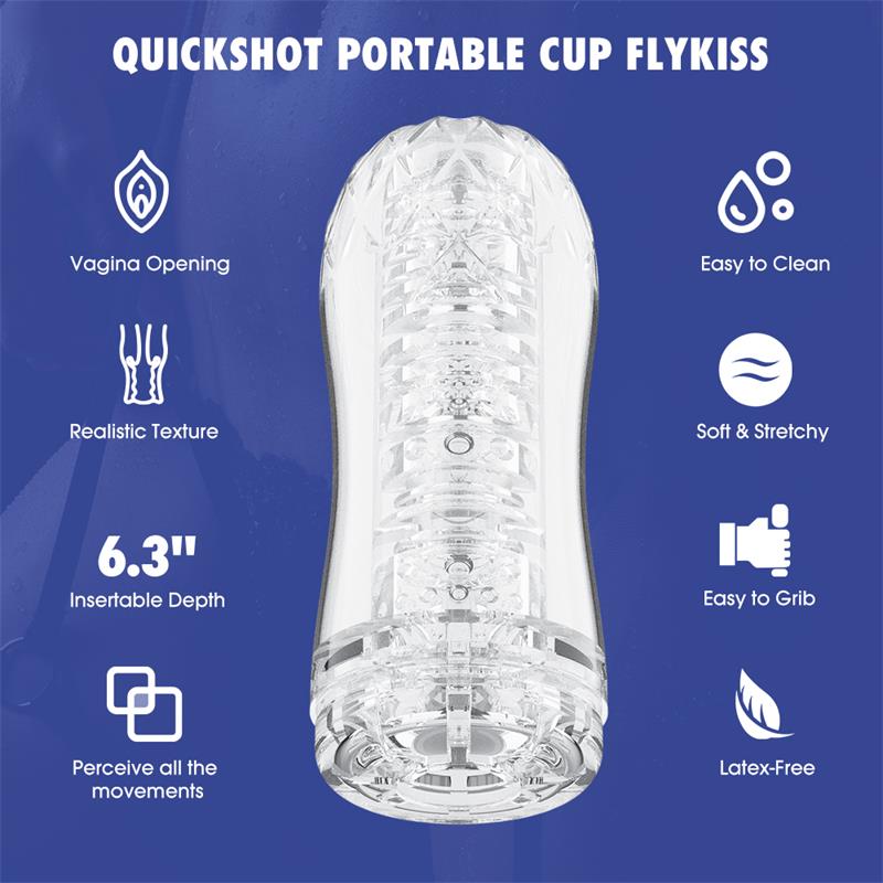 CHISA - QUICKSHOT PORTABLE CUP FLYKISS MASTURBADOR