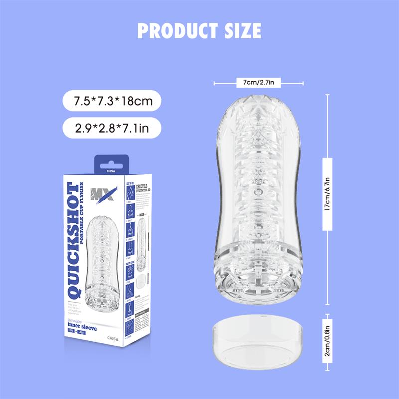 CHISA - QUICKSHOT PORTABLE CUP FLYKISS MASTURBADOR