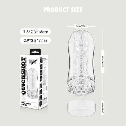 CHISA - QUICKSHOT PORTABLE CUP LINGERED MASTURBADOR