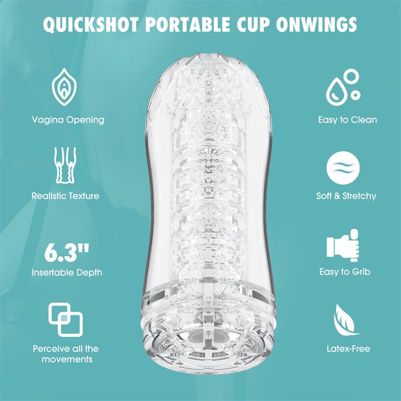 CHISA - QUICKSHOT PORTABLE CUP ONWINGS MASTURBADOR