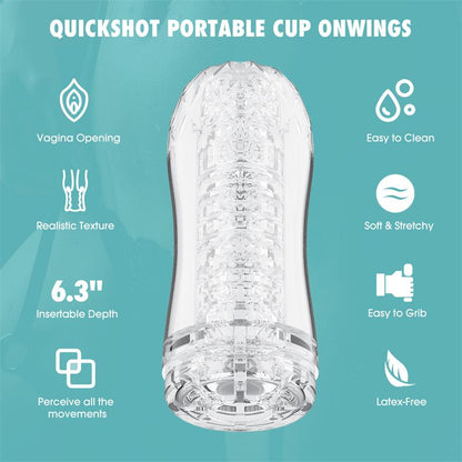 CHISA - QUICKSHOT PORTABLE CUP ONWINGS MASTURBADOR