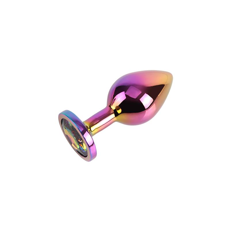 CHISA - RAINBOW GEM PLUG ANAL CON JOYA EN LA BASE TALLA M